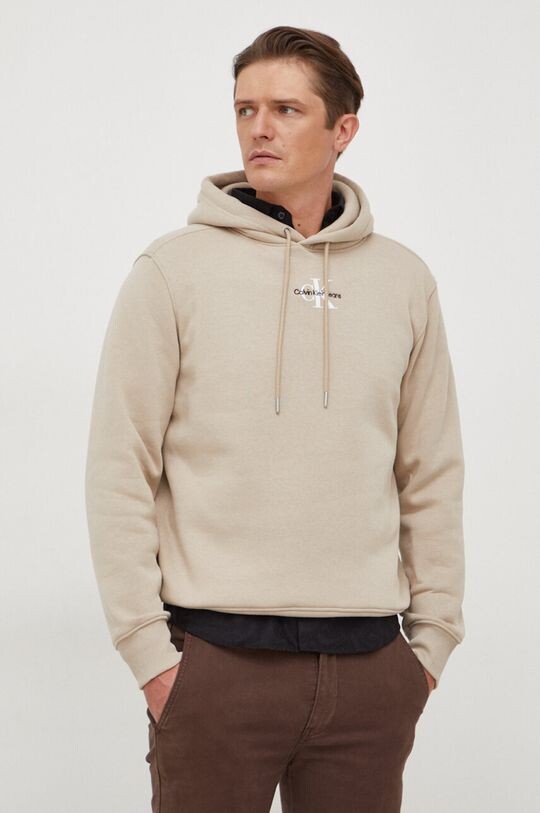 

Фуфайка Calvin Klein Jeans, бежевый