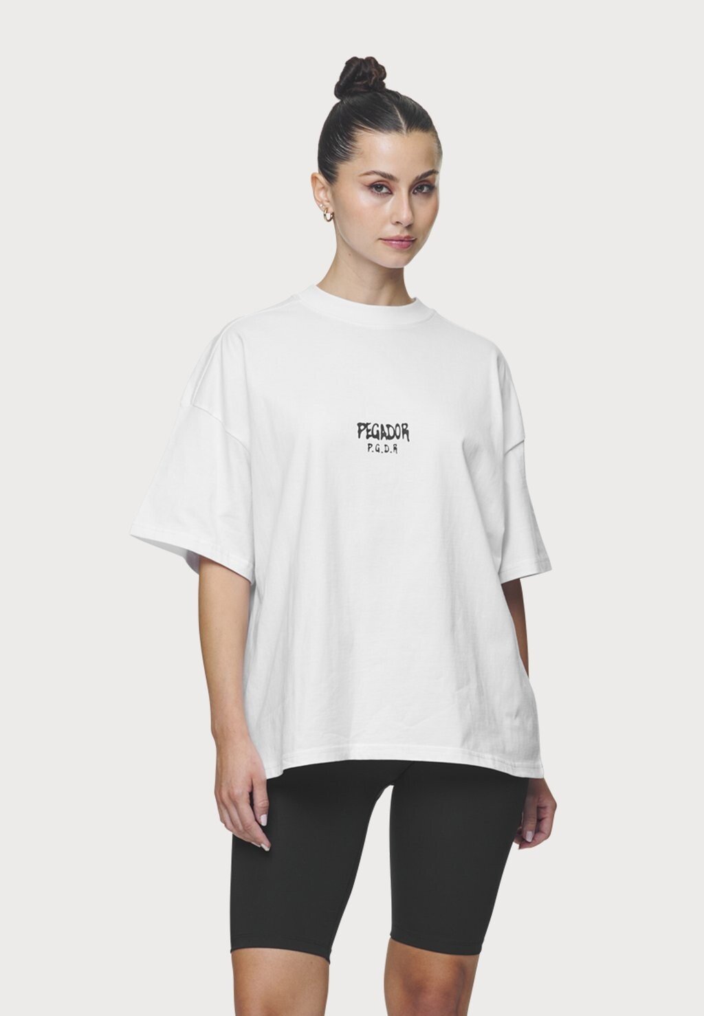 

Принт на футболке RAMIRA HEAVY OVERSIZED TEE Pegador, белый