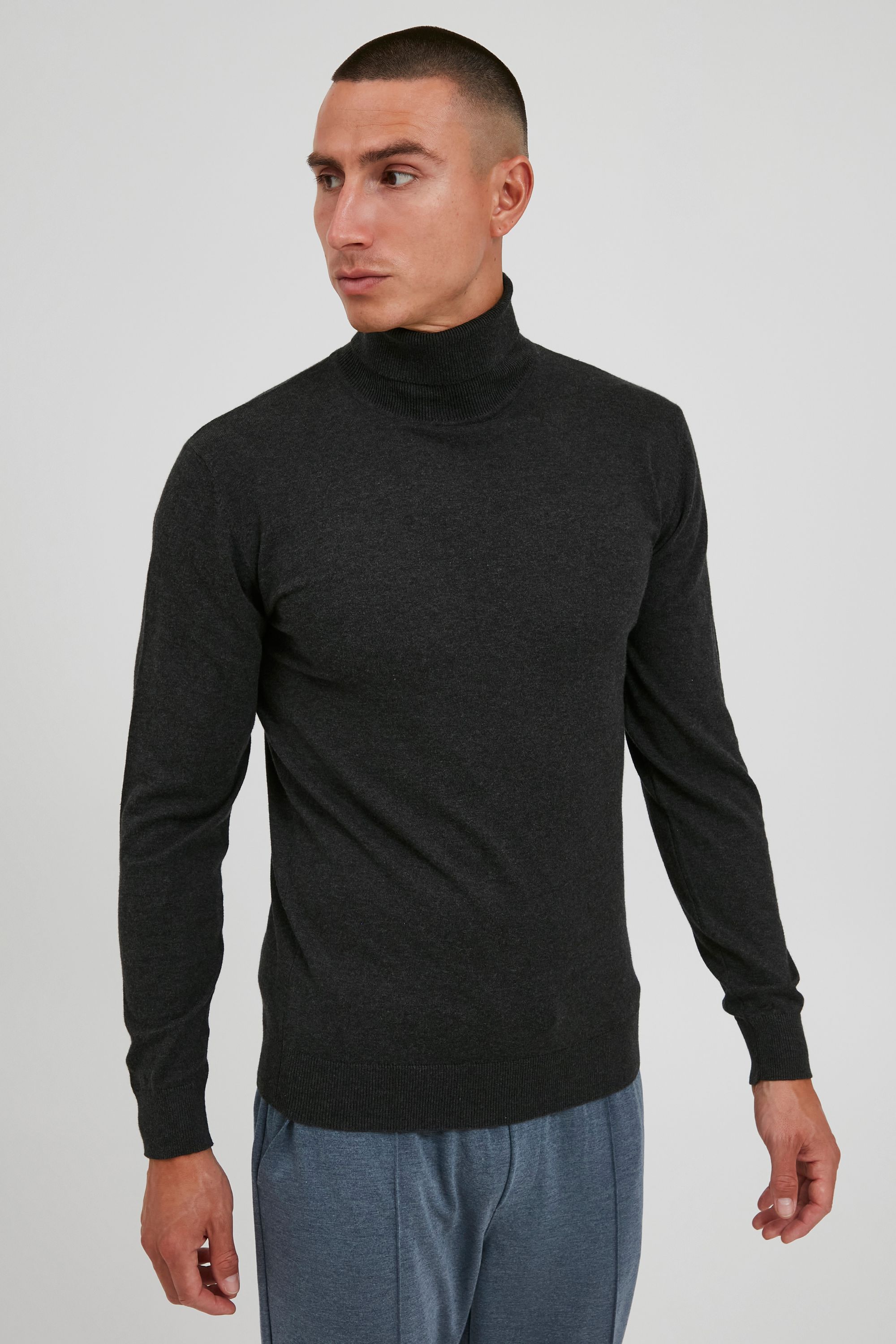 Пуловер INDICODE Rollkragen, серый пуловер indicode rollkragen синий