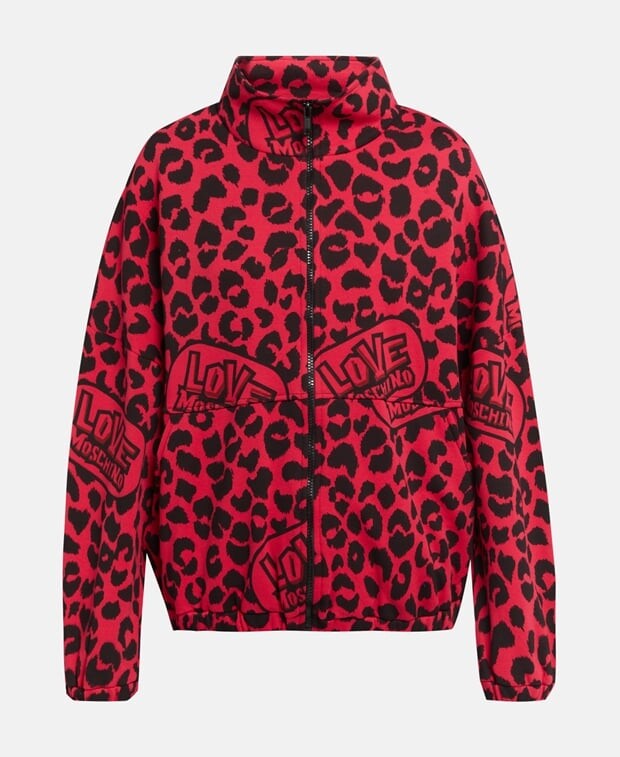 

Толстовка Love Moschino, красный