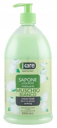 

Жидкое мыло с помпой, белый мускус, 1 л JKare