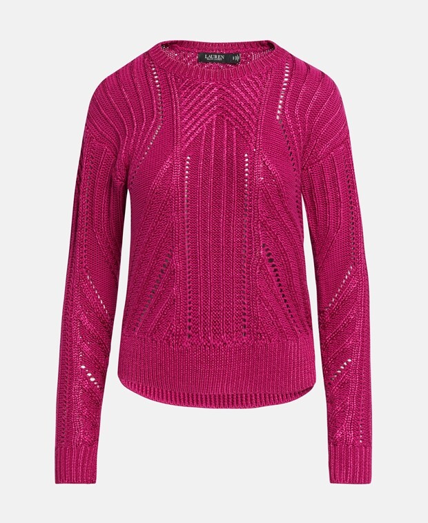 

Джемпер с длинными рукавами Lauren Ralph Lauren, ежевика