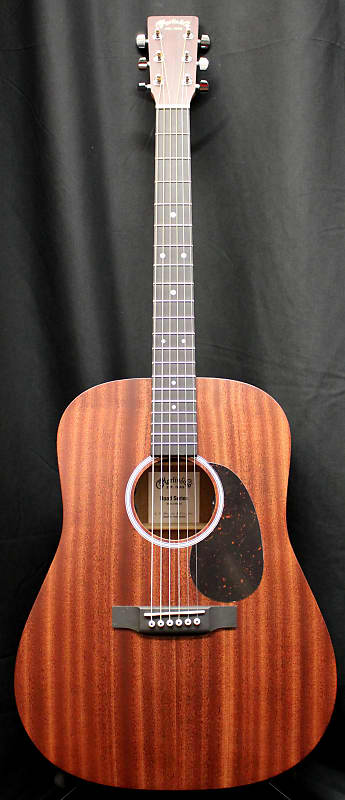 Акустическая гитара Martin D10E-01 Road Series Dreadnought Acoustic-Electric Guitar Satin Natural 2694015