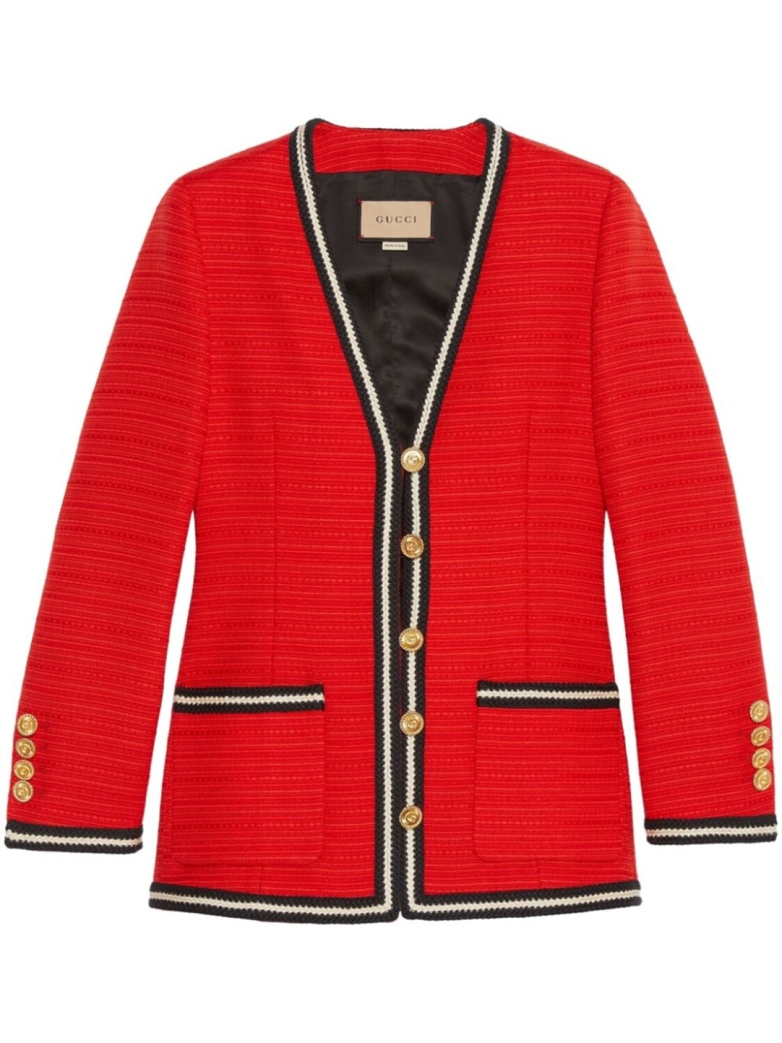 

Gucci шерстяной жакет, красный