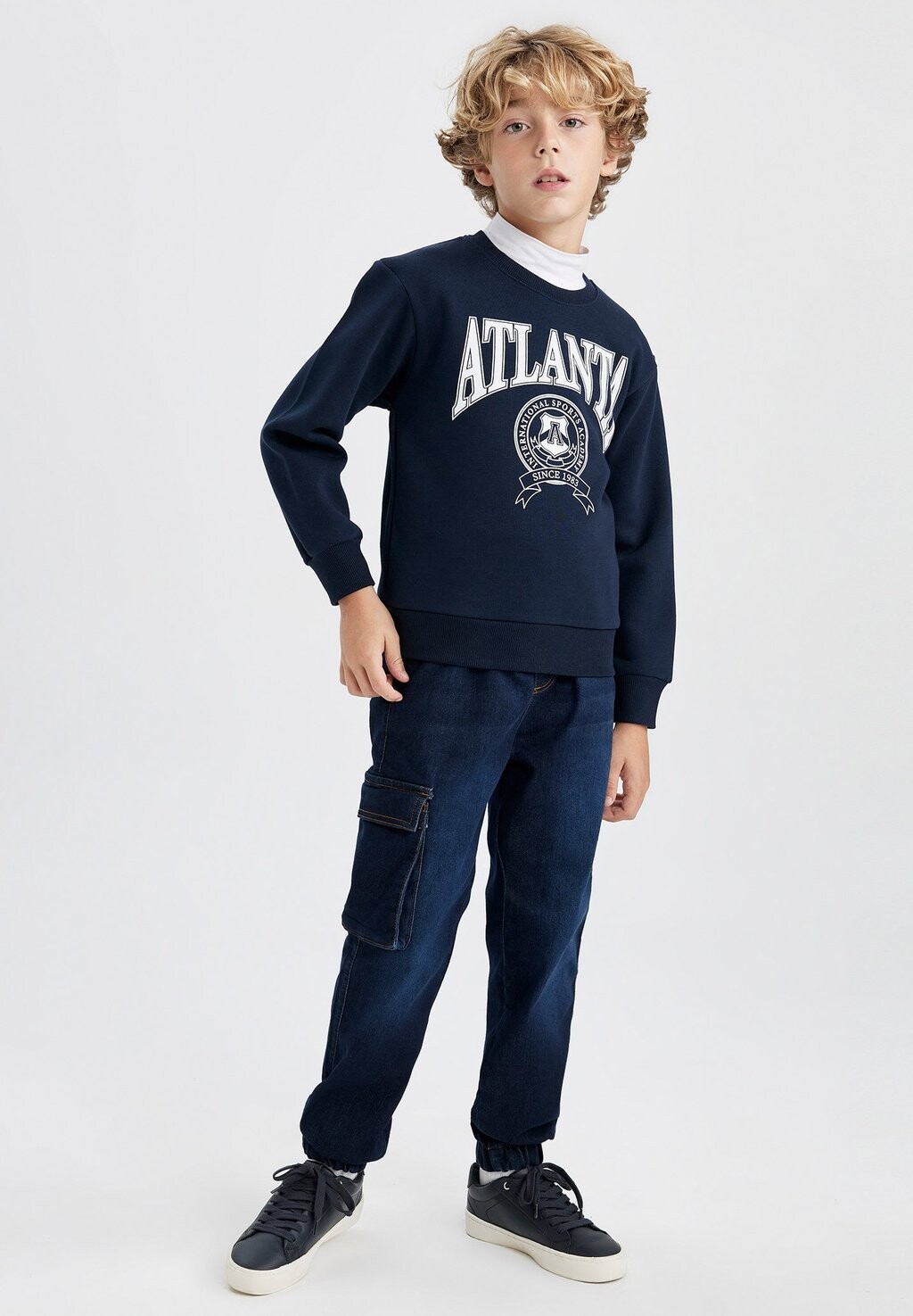 

Толстовка REGULAR FIT DeFacto, цвет navy