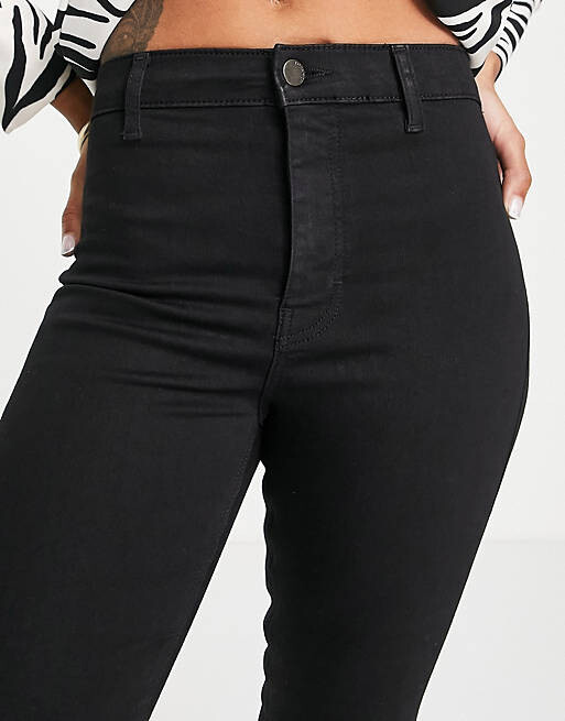 

Черные джинсы Topshop Joni Holding Power