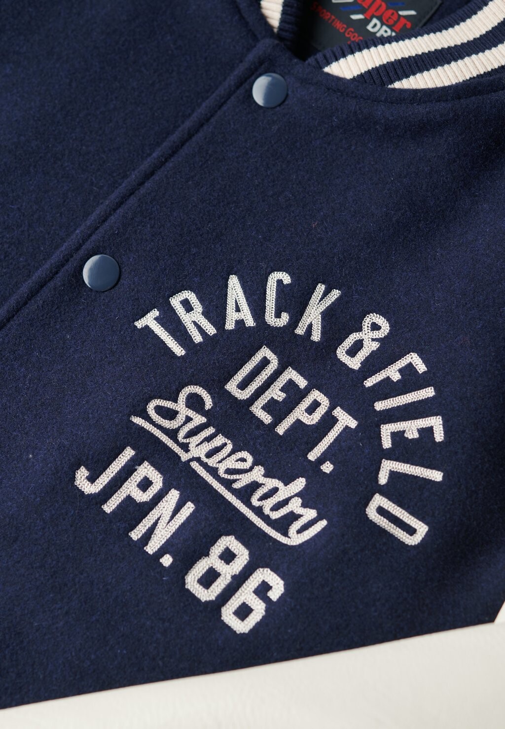 

Толстовка на молнии Superdry, синий