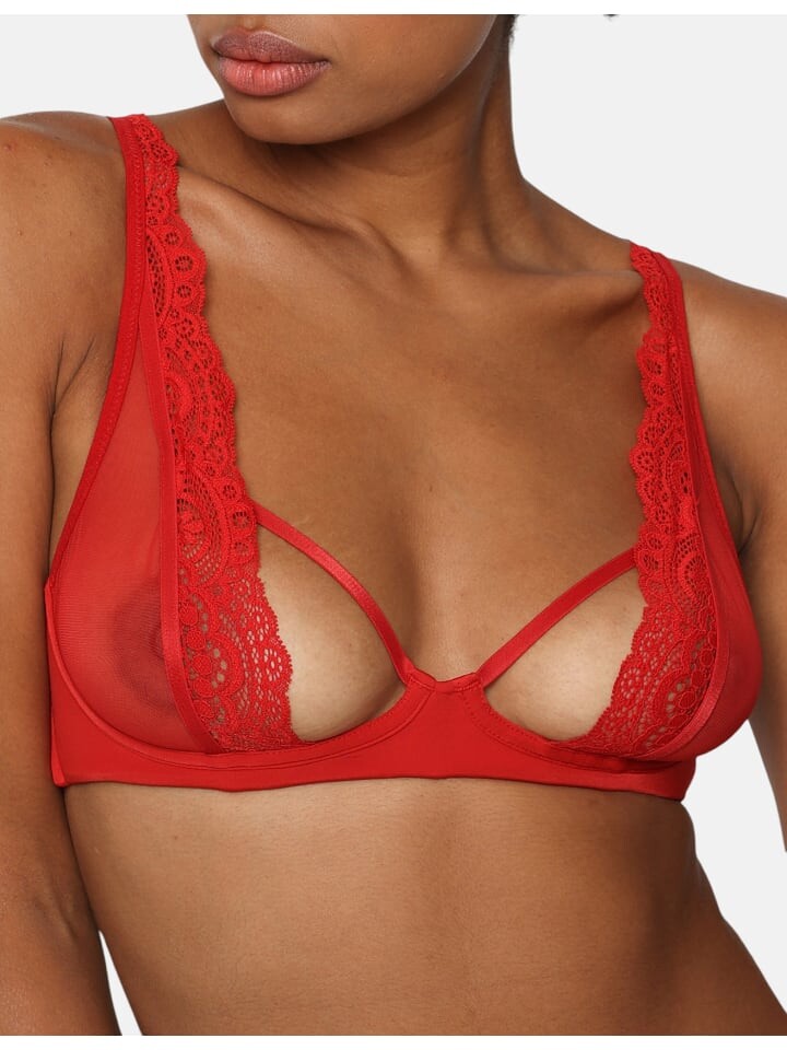 

Бюстгальтер на косточках Scandale Eco-lingerie Sublime, красный