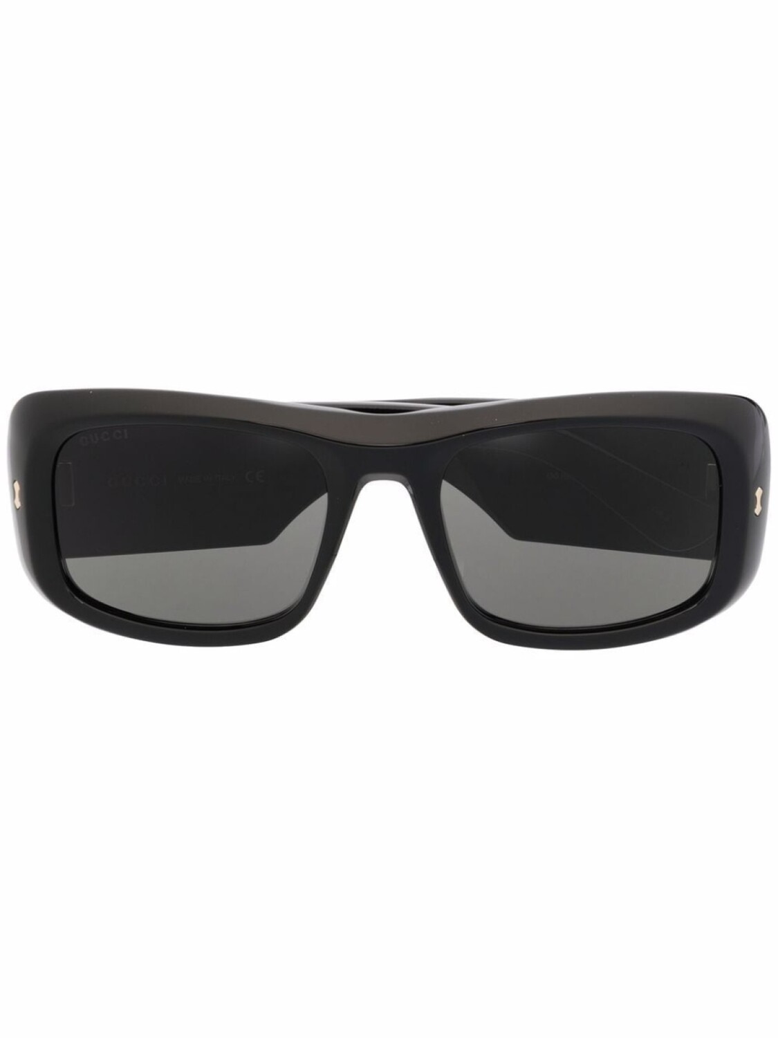 

Gucci Eyewear солнцезащитные очки в круглой оправе, черный