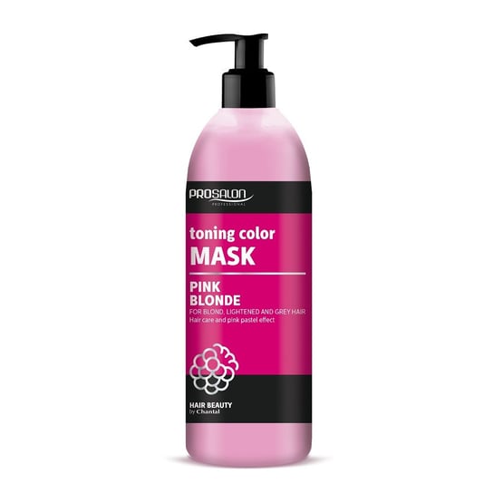 Цветная тонирующая маска 01 Розовый Блонд 500г Chantal Prosalon Toning Color Mask