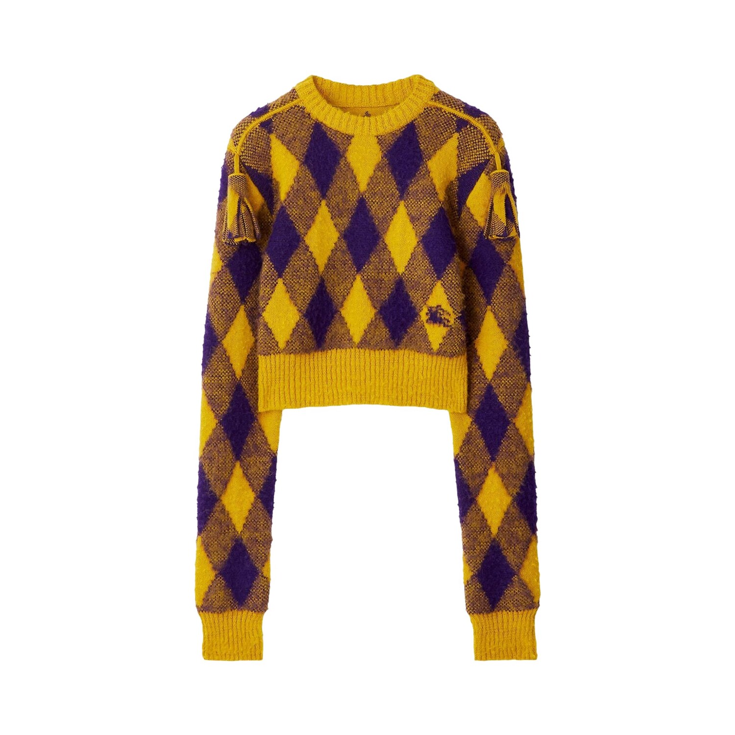 Шерстяной свитер Burberry Argyle Груша