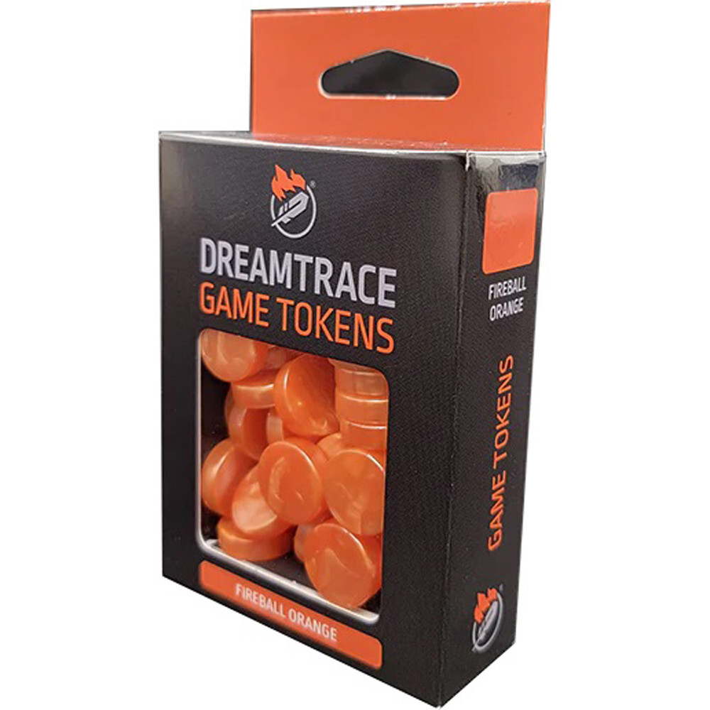 

Аксессуары Ghost Galaxy Dreamtrace Game Tokens: Fireball Orange (40)