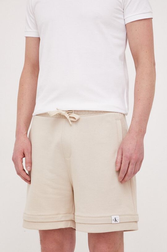 

Шорты Calvin Klein Jeans, бежевый