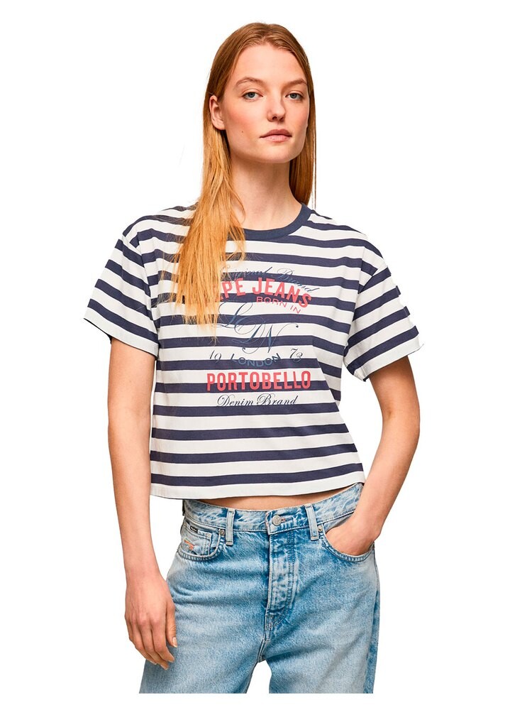 

Футболка Pepe Jeans Navy, разноцветный