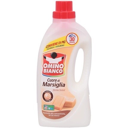

White Man Marseille Heart Cleansing 30 стирок 1,5л, Omino Bianco