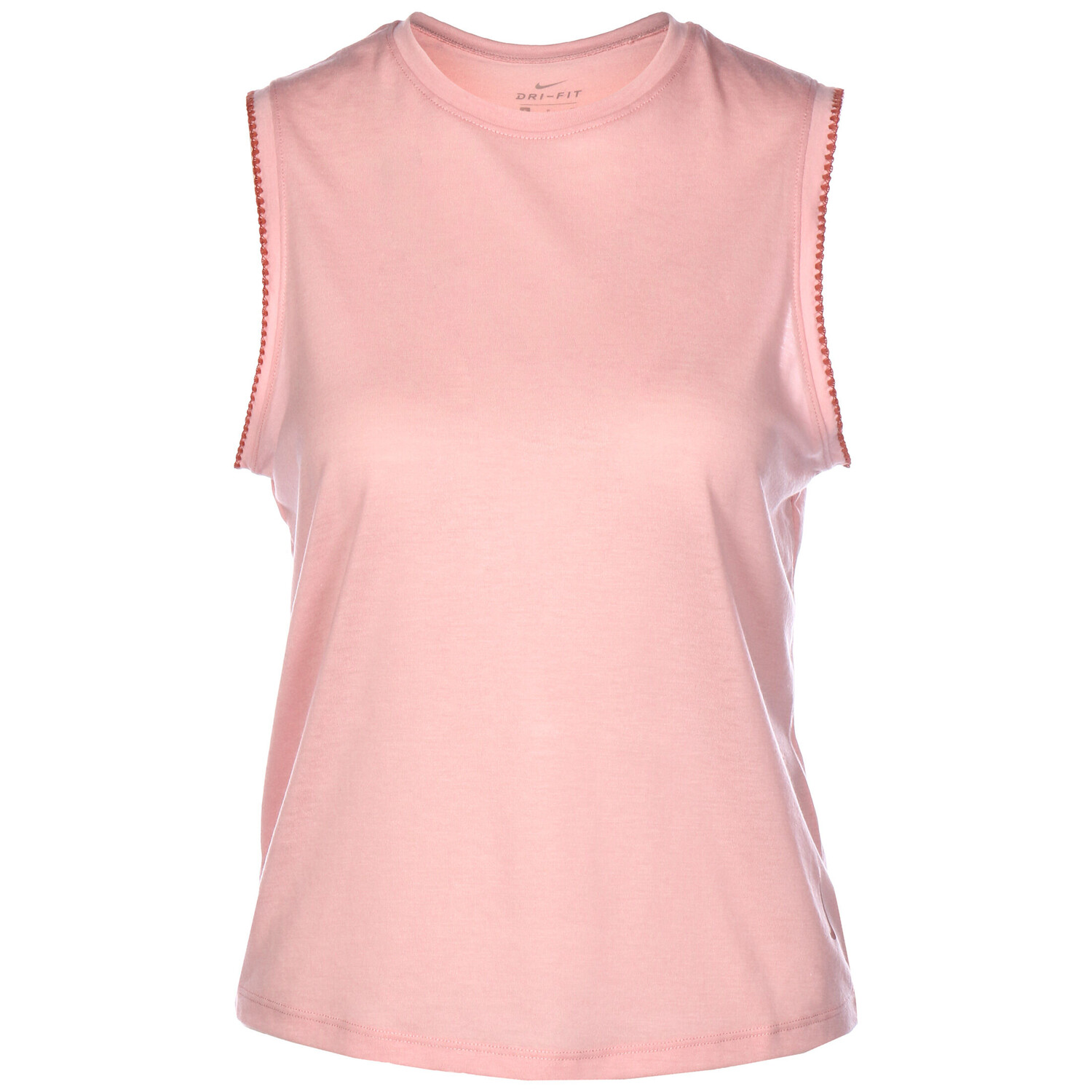 

Спортивная футболка Nike Tanktop Yoga Crochet, цвет rosa/altrosa