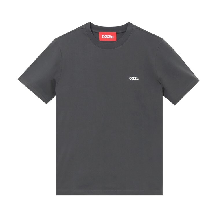 

Футболка 032C Logo 'Olive/Grey', зеленый