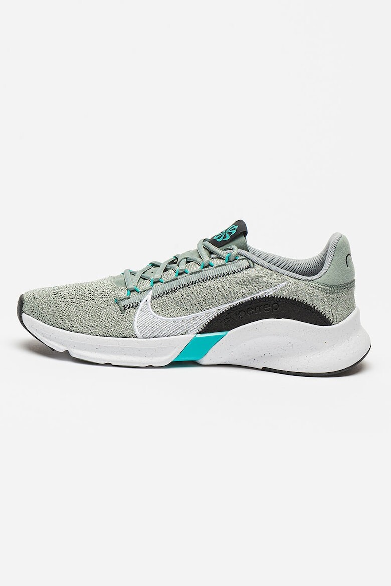 

Кроссовки SuperRep Go 3 Next Nature Flyknit Nike, зеленый