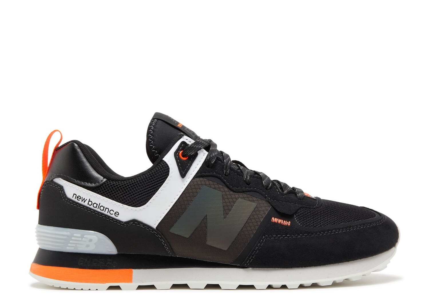

Кроссовки New Balance 574 'Black Orange', черный