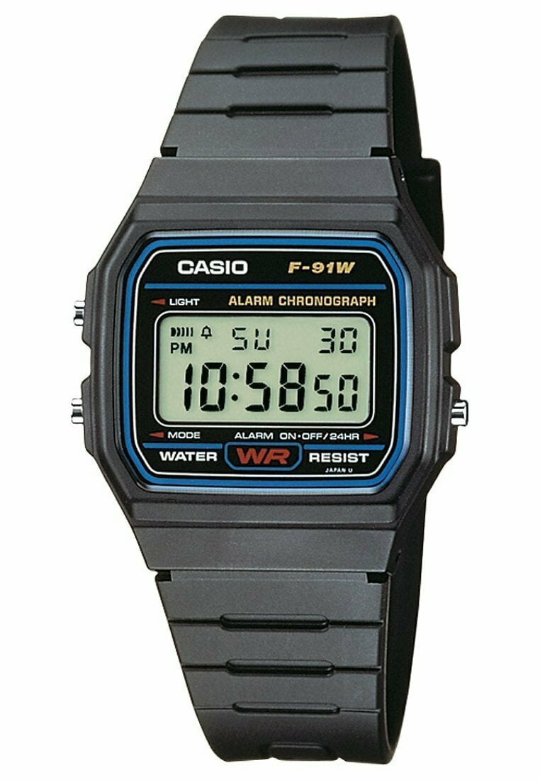 

Цифровые часы UNISEX-UHREN QUARZ Casio, черный