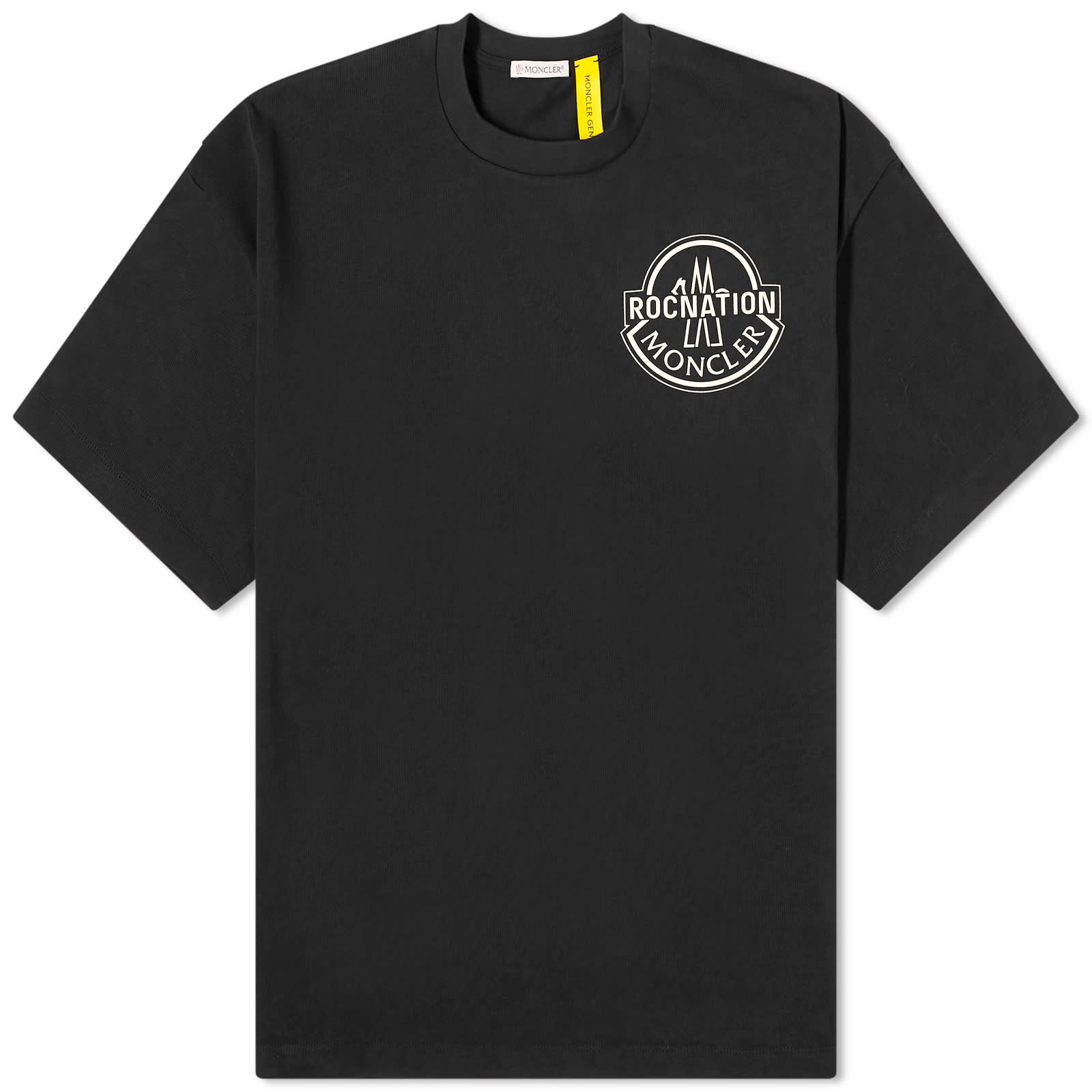 Рубашка Moncler Genius X Roc Nation Short Sleeve T, черный гринберг з империя jay z