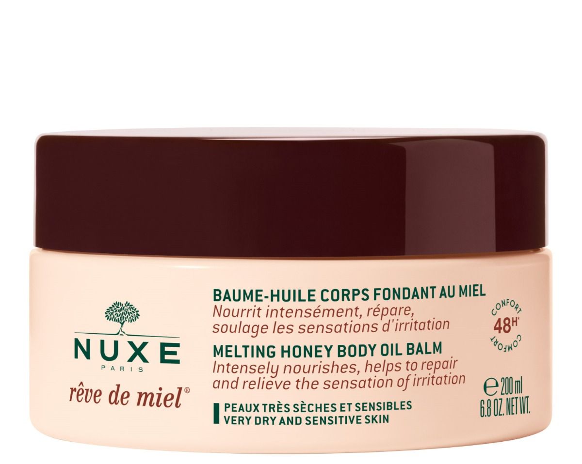 Nuxe Reve de Miel лосьон для тела, 200 ml восстанавливающий гель для душа nuxe body reve de the 200 мл