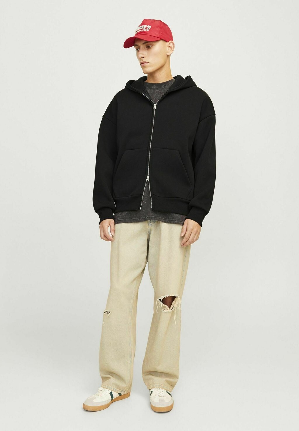 

Толстовка на молнии Jack & Jones, черный
