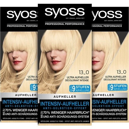 

Color Ultra Lightener Уровень 3 Окрашивание волос 13_0 135 мл, Syoss