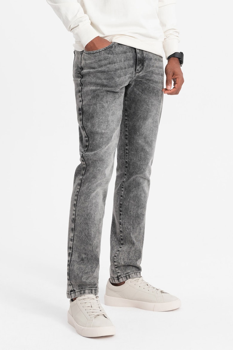 Прямые джинсы Ombre, серый