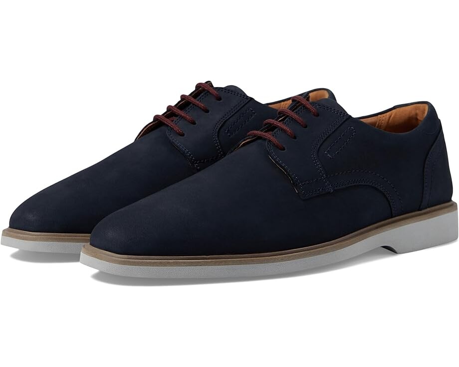 Оксфорды Clarks Malwood Lace, цвет Navy Leather кроссовки низкие somerset lace clarks цвет navy