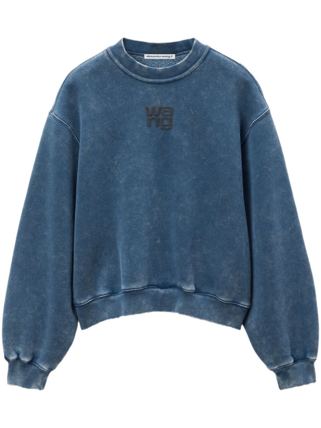 

Alexander Wang толстовка Puff с логотипом, синий
