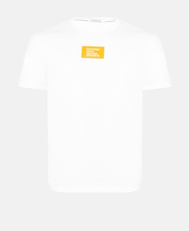 

Футболка органик Calvin Klein Jeans, белый