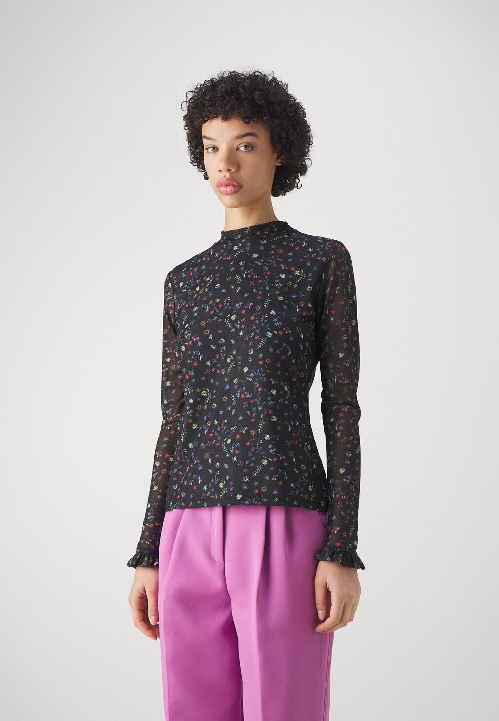 

Топ с длинными рукавами PS Paul Smith, черный