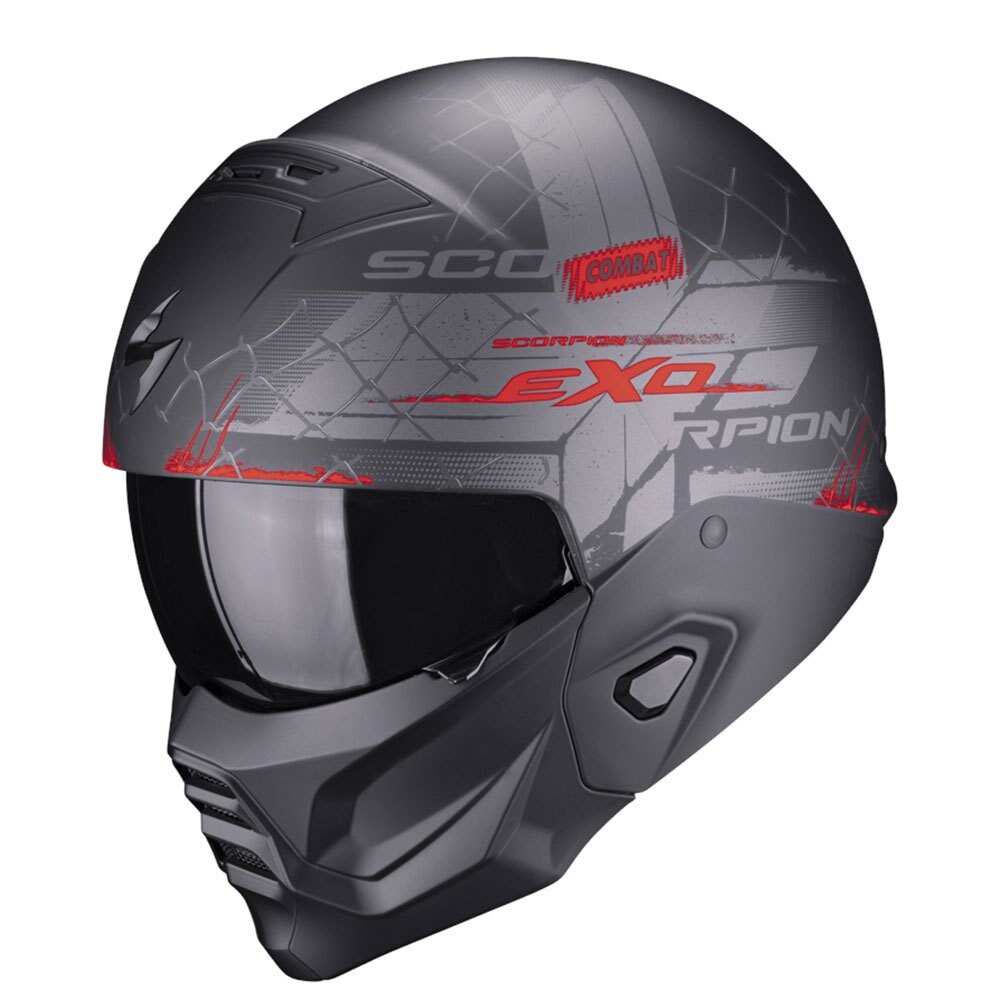 

Шлем Scorpion EXO-Combat II Xenon Convertible, черный
