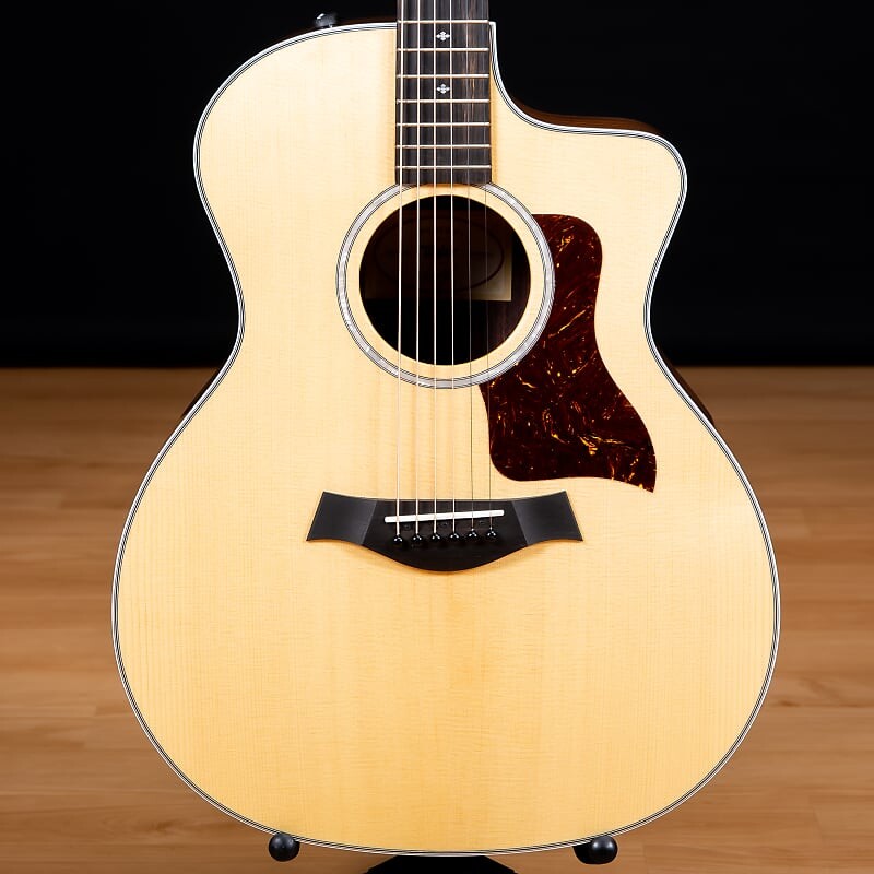 

Акустическая гитара Taylor 214ce DLX with ES2 Electronics - Natural SN 2210032313
