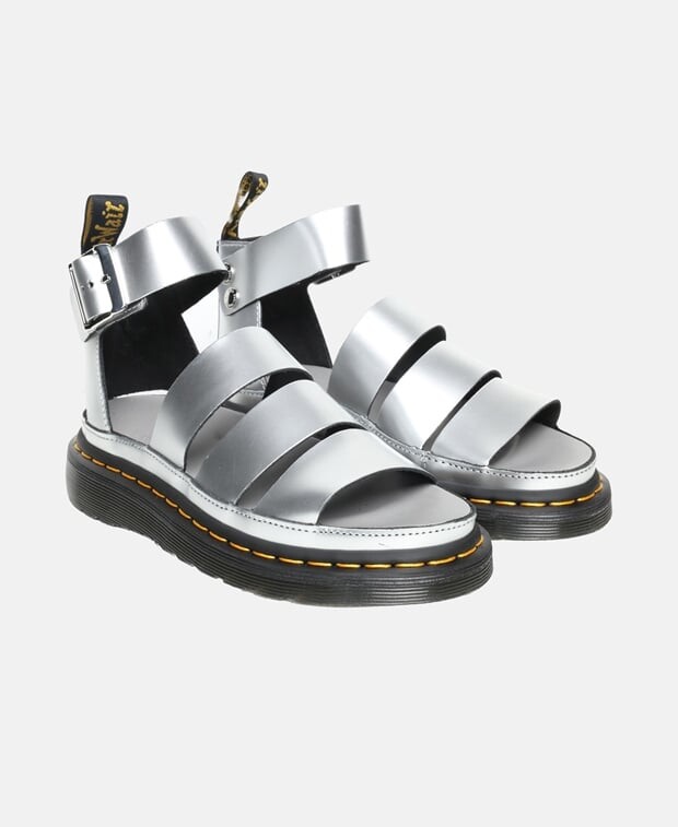 

Сандалии Dr. Martens, серебряный