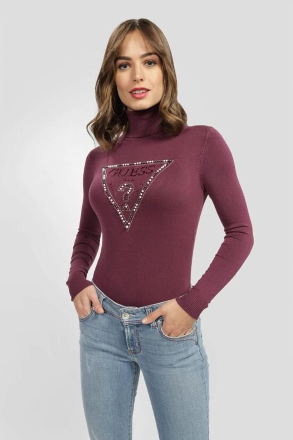

Жизель Женский трикотаж Guess, фиолетовый