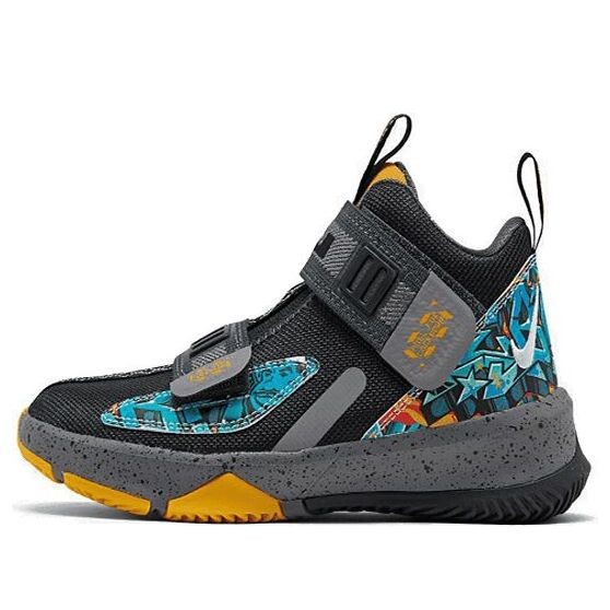 

Кроссовки (PS) Nike LeBron Soldier 13 'Black Blue', черный