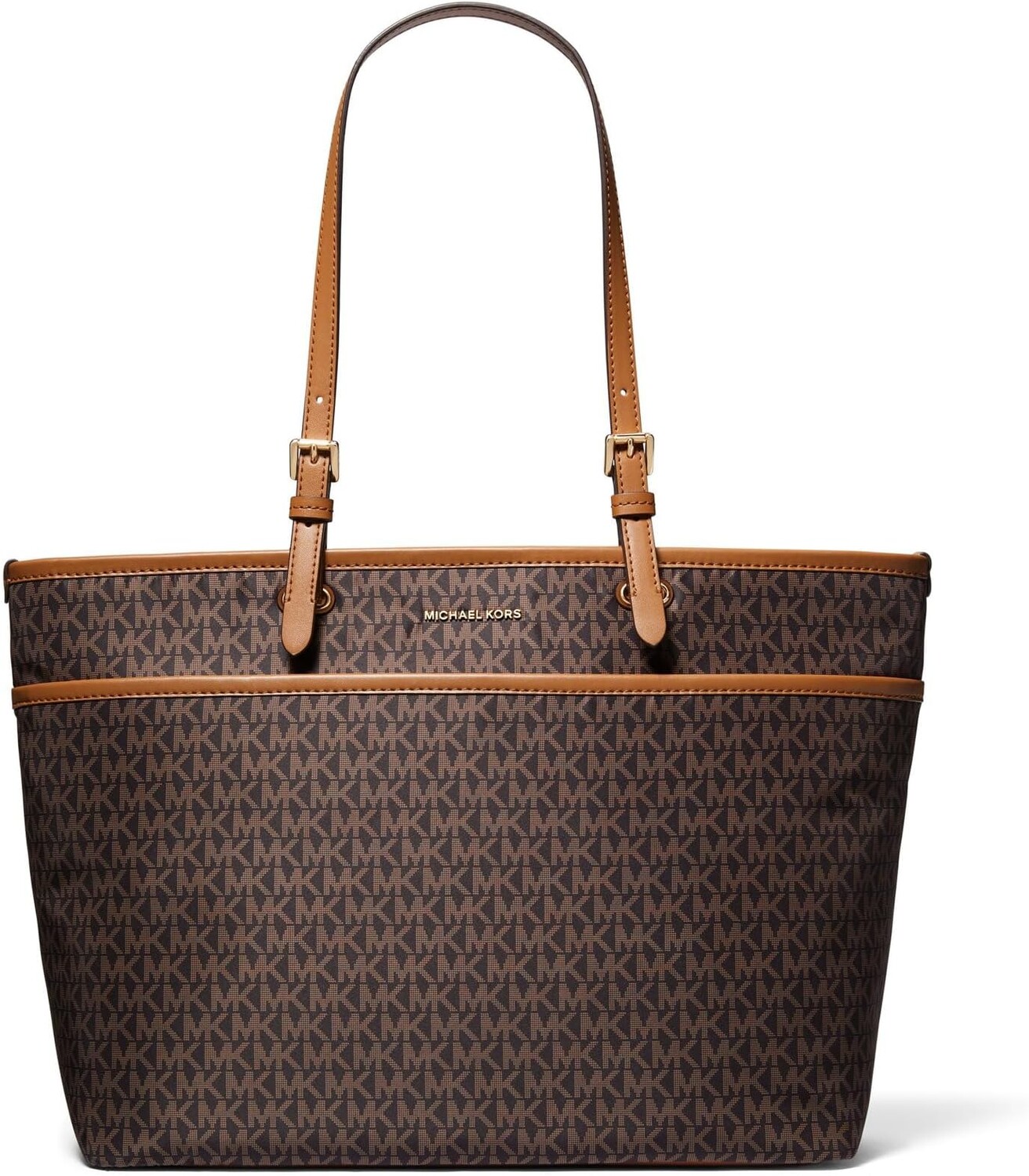 

Сумка-тоут MICHAEL Michael Kors Winston Large Top Zip Multi Function Tote, цвет Brown/Acorn