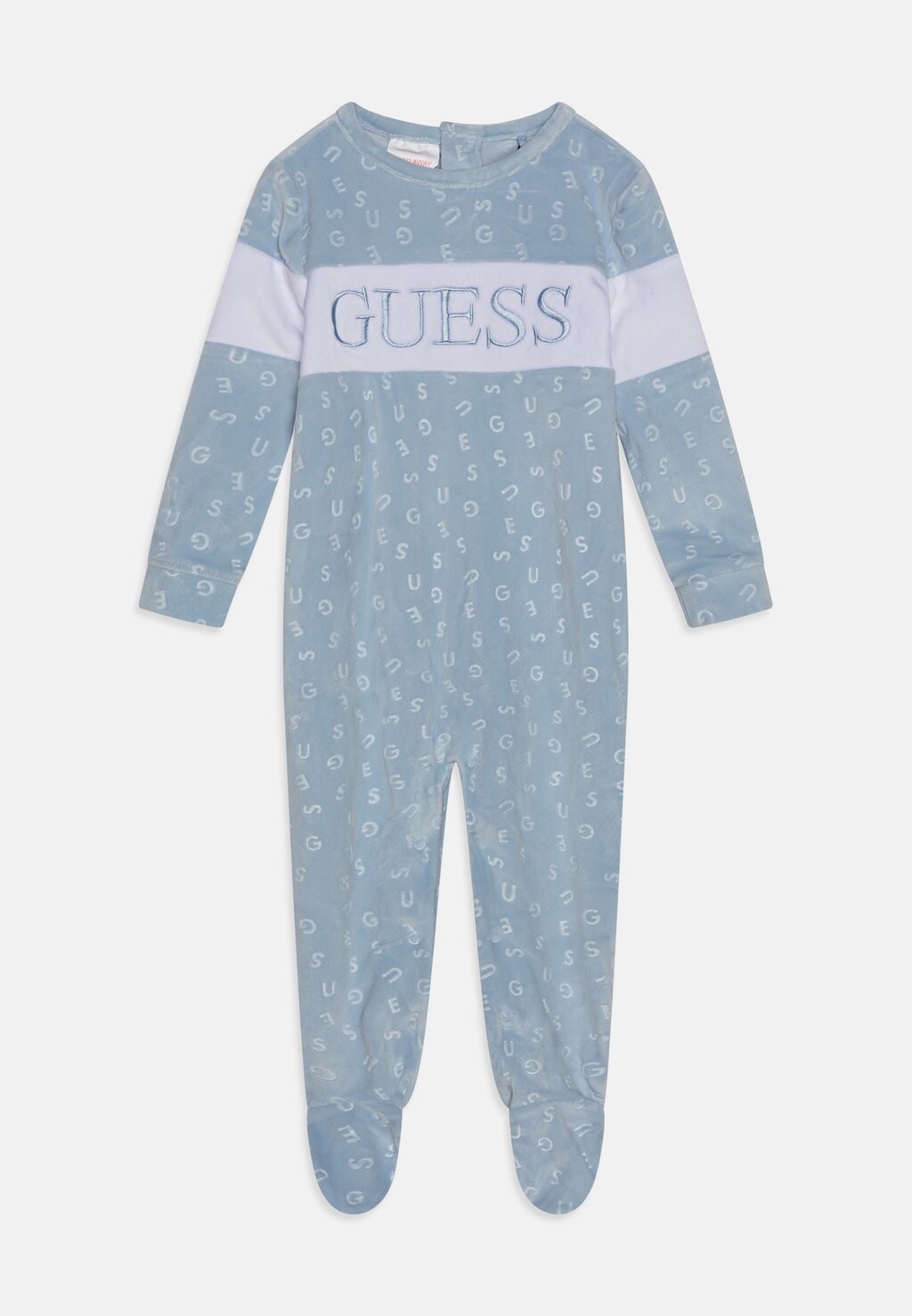 

Комбинезон Guess, цвет mehrfarbig, grundton blau