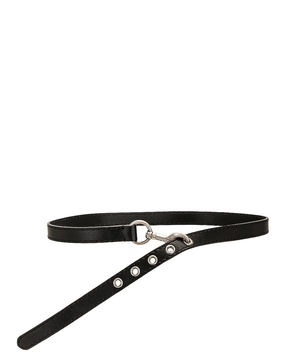 

Ремень Acne Studios Leather, черный