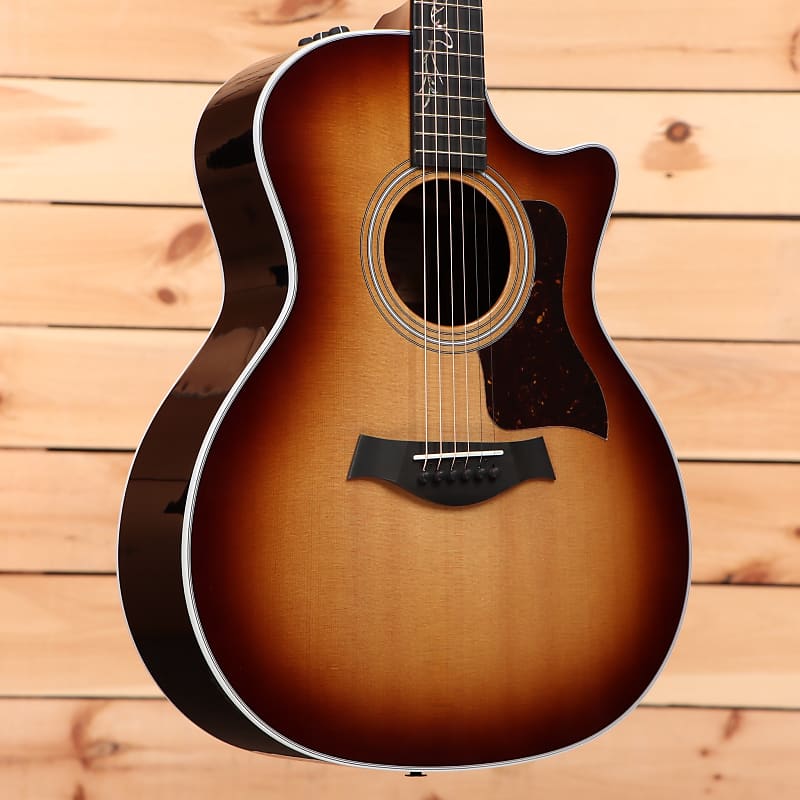 цена Акустическая гитара Taylor Limited 414ce-R - Shaded Edgeburst - 1208043026 - PLEK'd