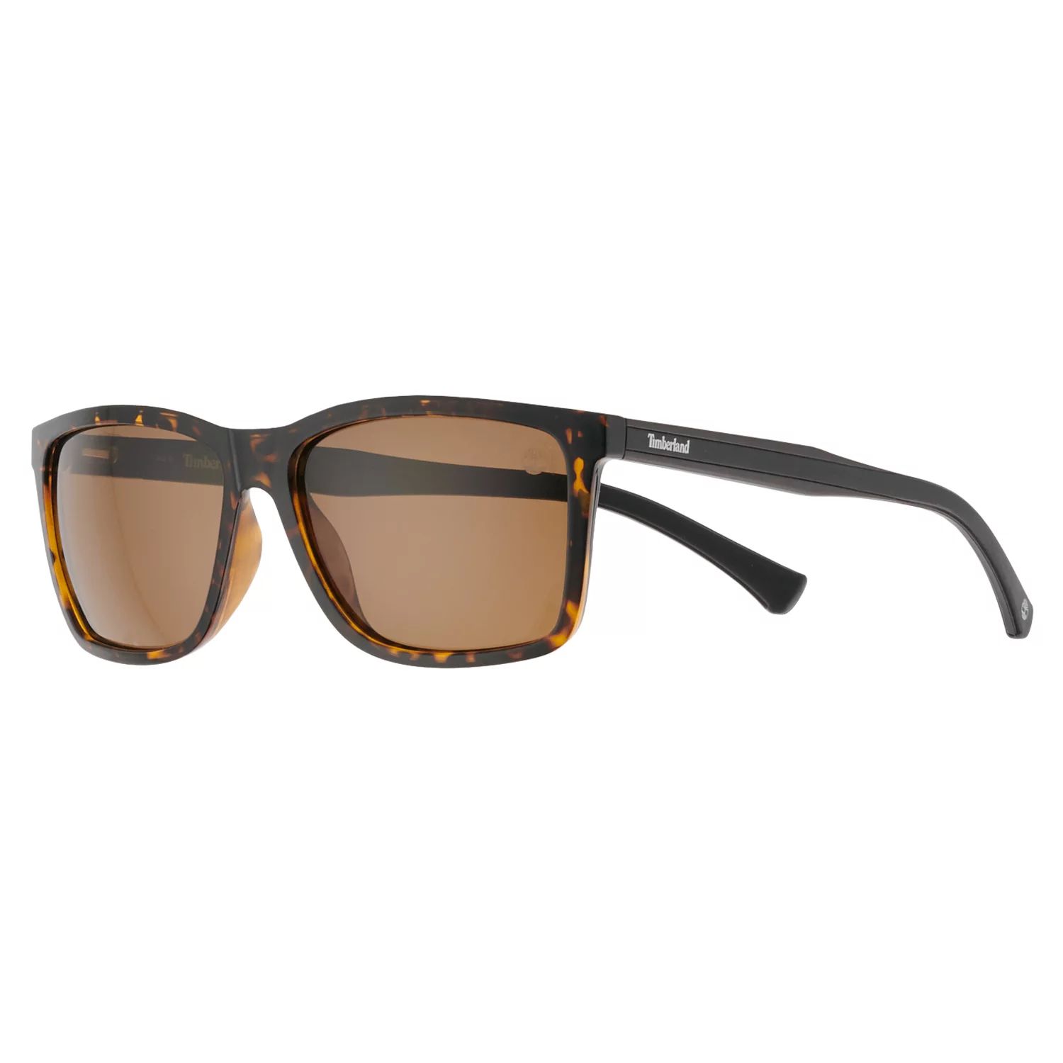 цена Мужские тонкие прямоугольные зеркальные и поляризованные солнцезащитные очки Timberland