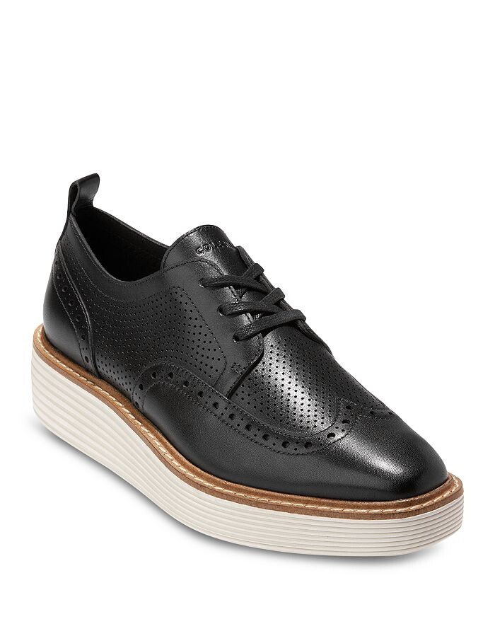 

Женские туфли-броги на платформе со шнуровкой Cole Haan
