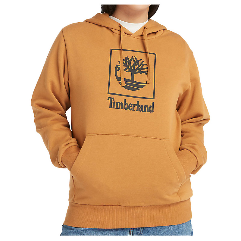 Толстовка с капюшоном Timberland Stack Logo, цвет Wheat Boot