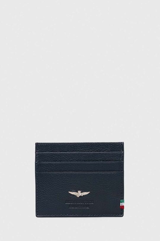 

Кожаная визитница Aeronautica Militare, темно-синий