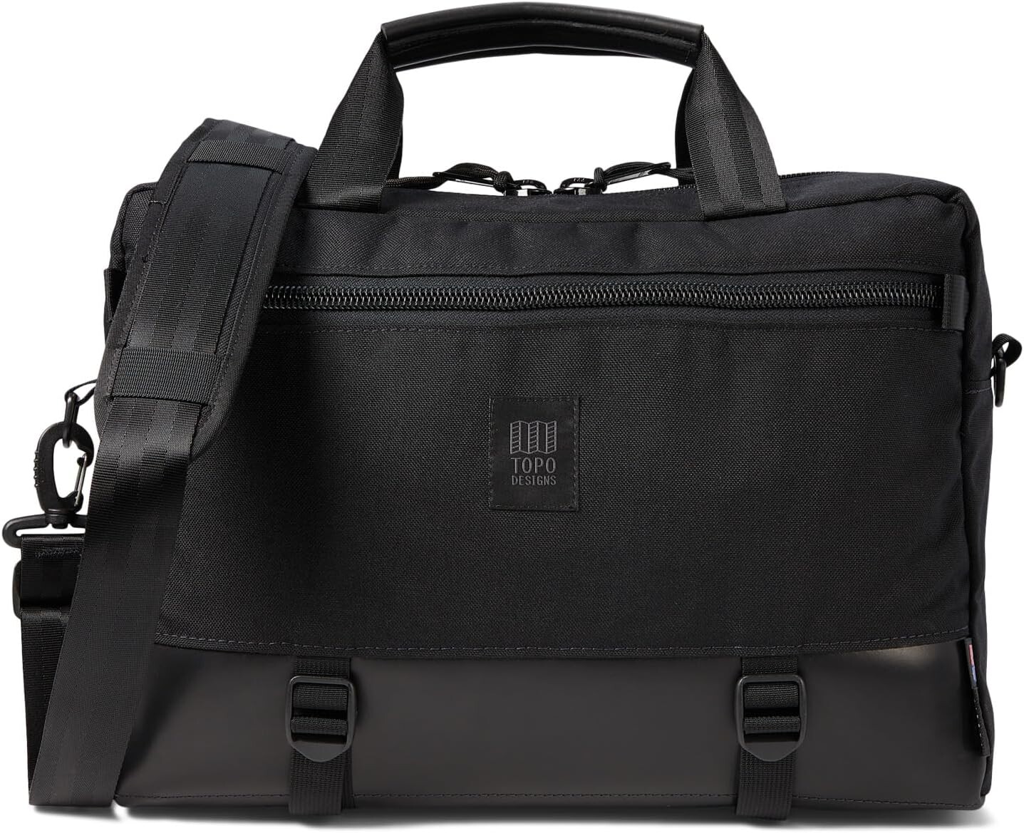 

Сумка Commuter Briefcase Leather Topo Designs, цвет Black/Black Leather