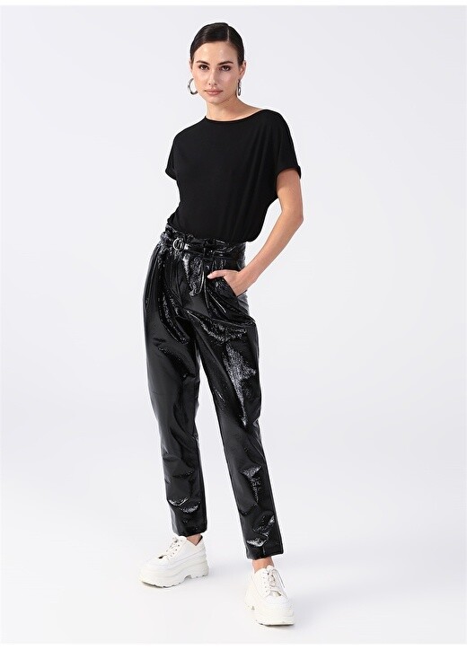 

Черные женские кожаные брюки Black On Black, Черный, Черные женские кожаные брюки Black On Black