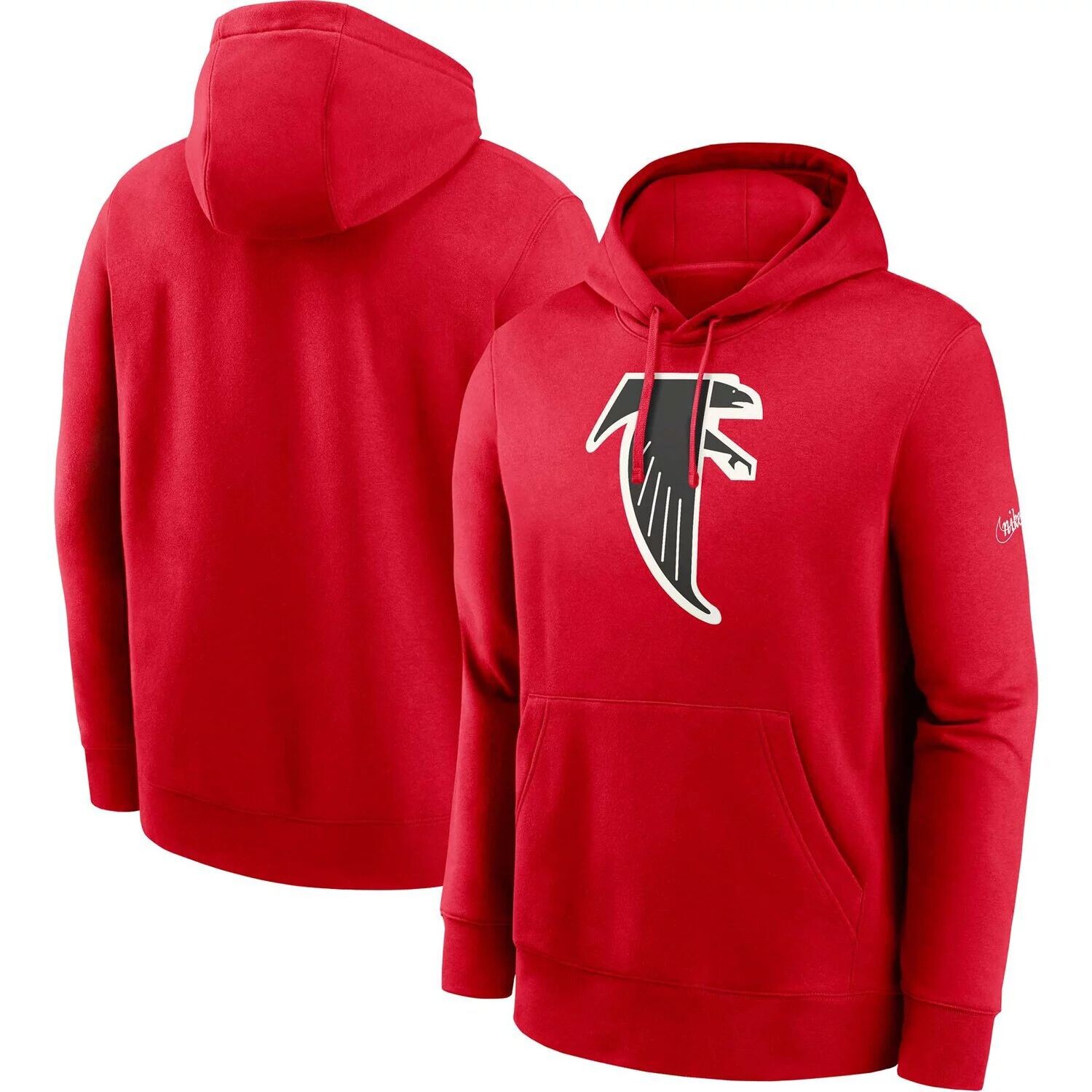 

Мужской красный пуловер с капюшоном Atlanta Falcons Rewind Club Nike