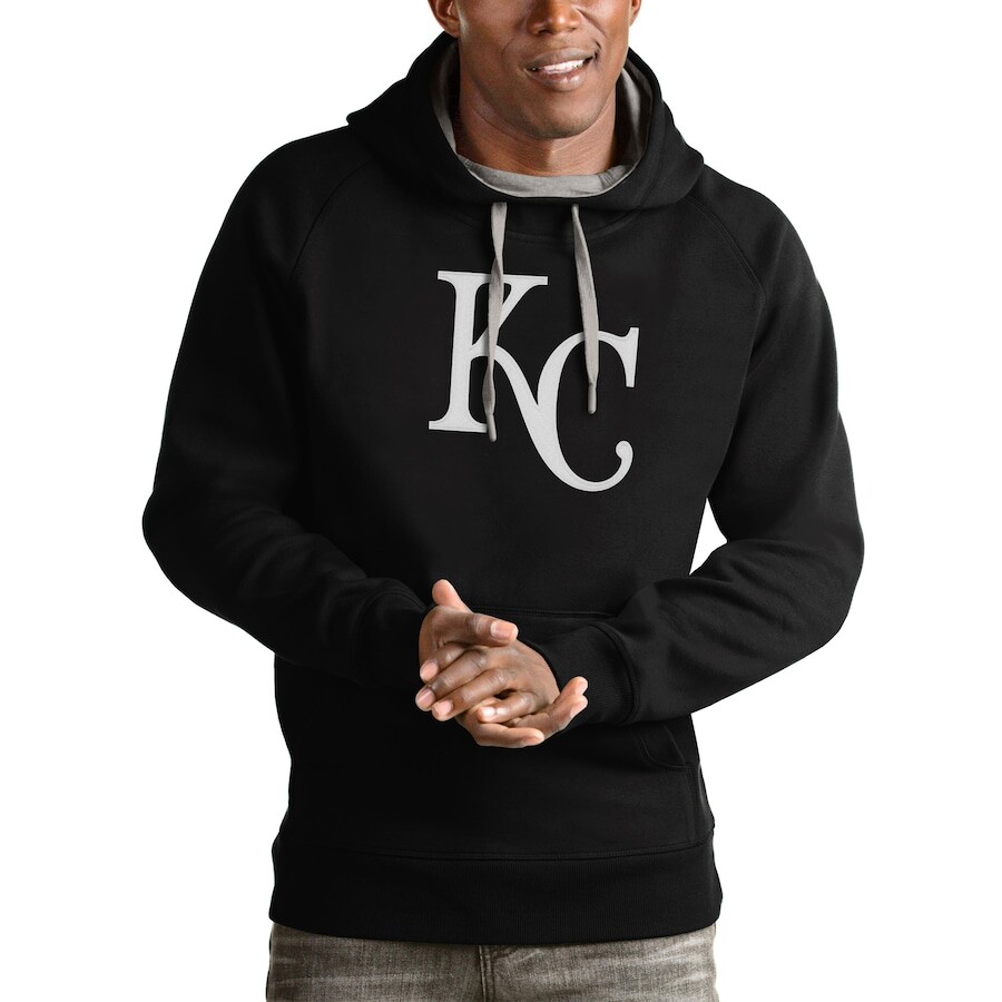 

Толстовка Antigua Kansas City Royals, черный